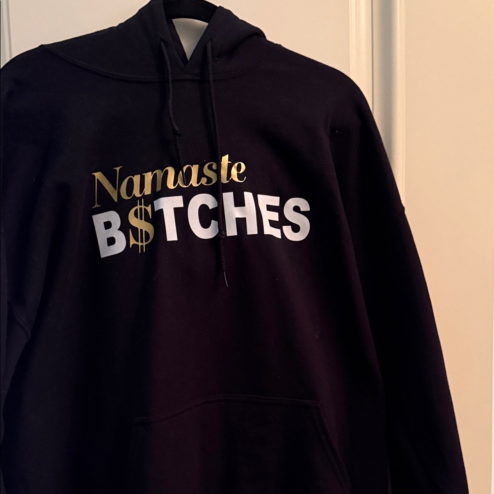 Black Graphic Hoodie